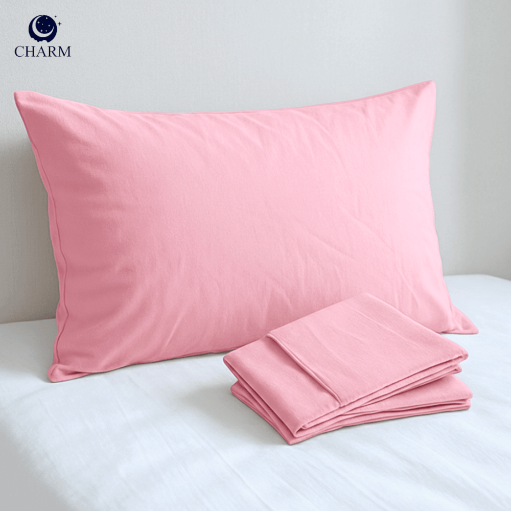 ปลอกหมอนหนุน CHARM CLASSIC ขนาด 20 X 30 นิ้ว สี FLAMINGO PINK_1